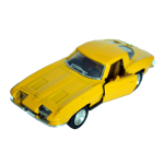 Mašinos modelis Corvette su elementais